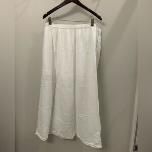 J. Crew White Skirt
